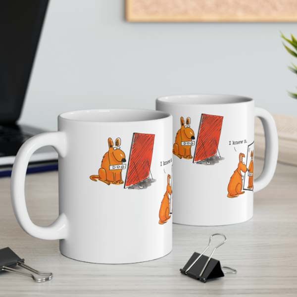 dog god mug