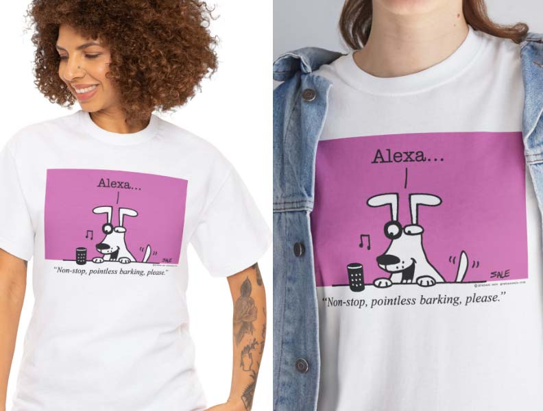 alexa barking t-shirt