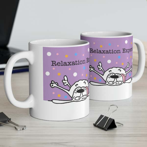 relaxation expert mug