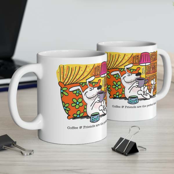 coffee and friends mug