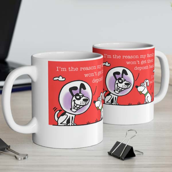 i love bad boys mug