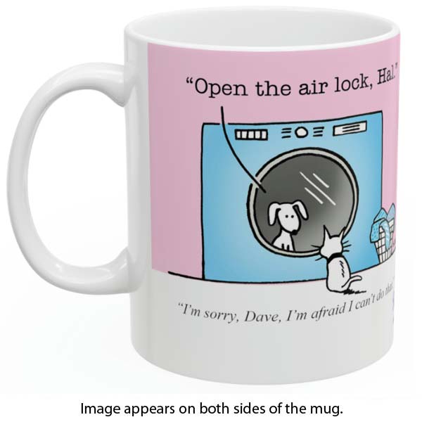 open the air lock dave mug