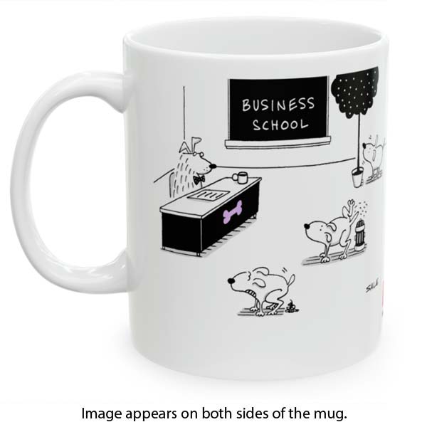 business school mug