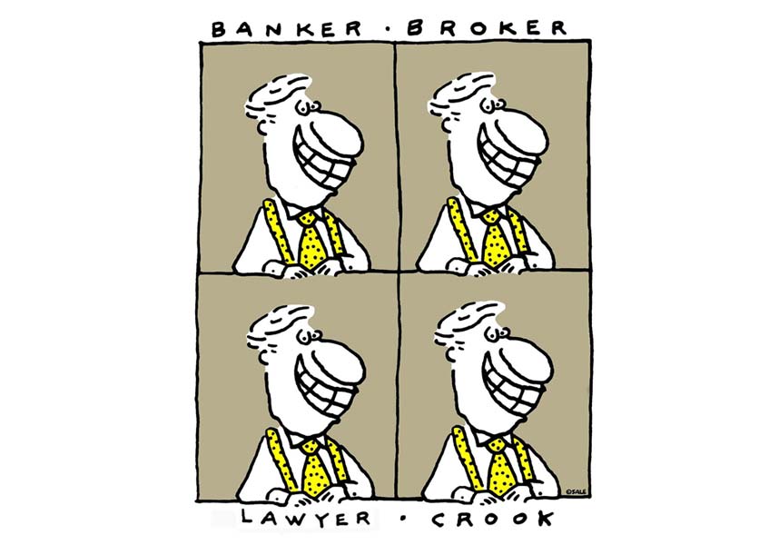 banker broker lawyer crook