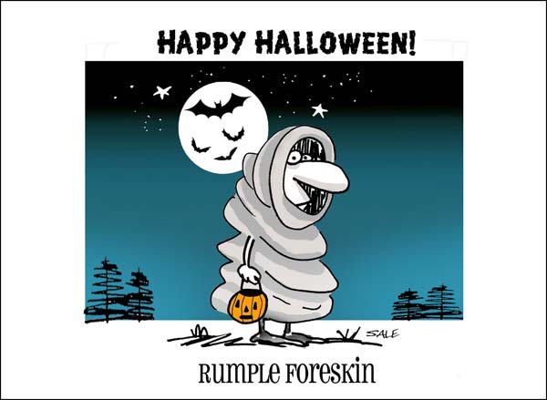 happy hallowen rumple foreskin