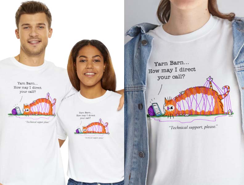 yarn barn t-shirt