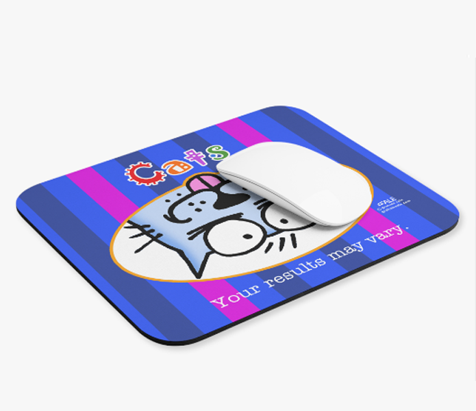 cats your results may vary wholesale cat mousepad mug