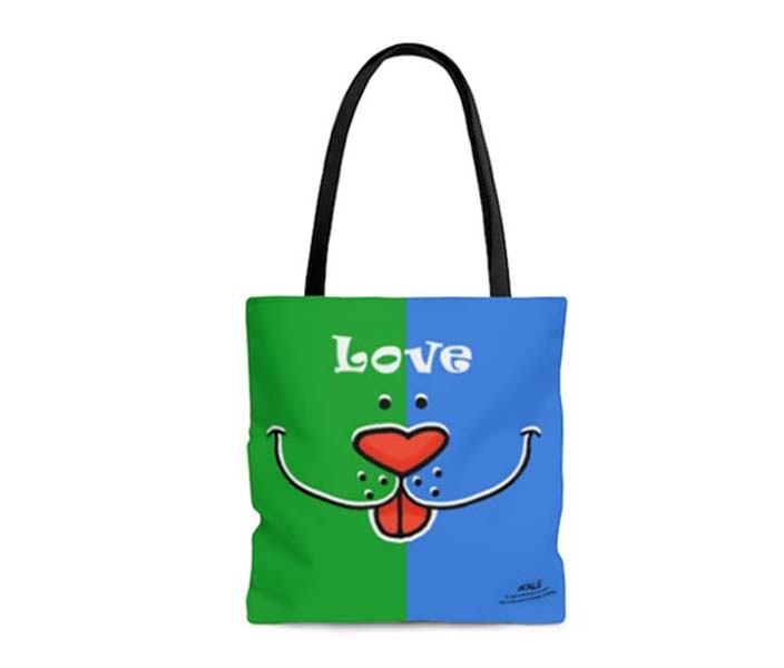 I love dogs wholesale tote bags