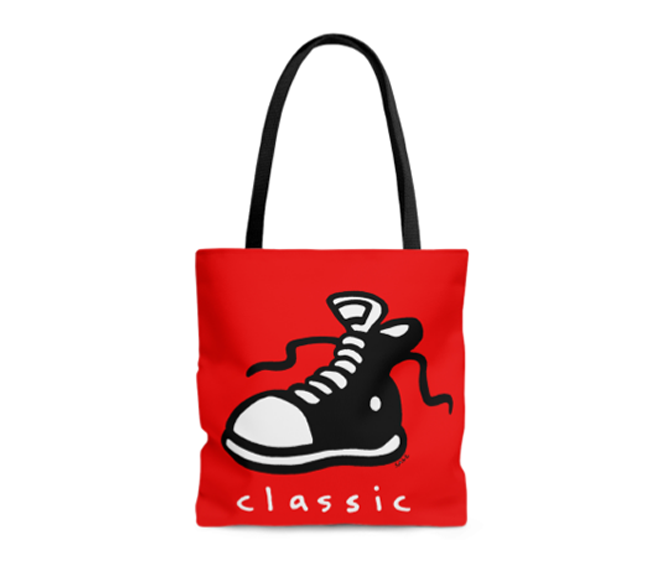 CLASSIC CONVERSE CHUCK TAYLOR HIGH TIP SNEAKER WHOLESALE TOTE BAGS