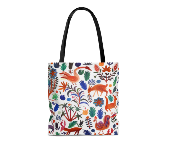 forest life nature and animals wholesale tote bags