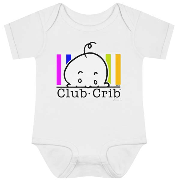 club crib onesie