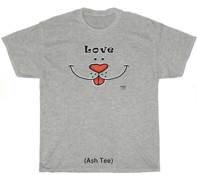 dog love wholesale t-shirt