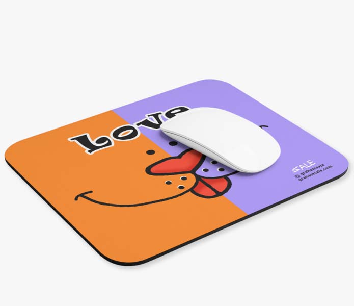 love face mousepad