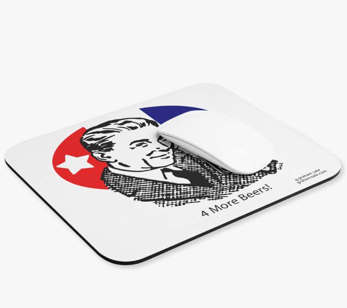 4 more beers wholesale mousepad