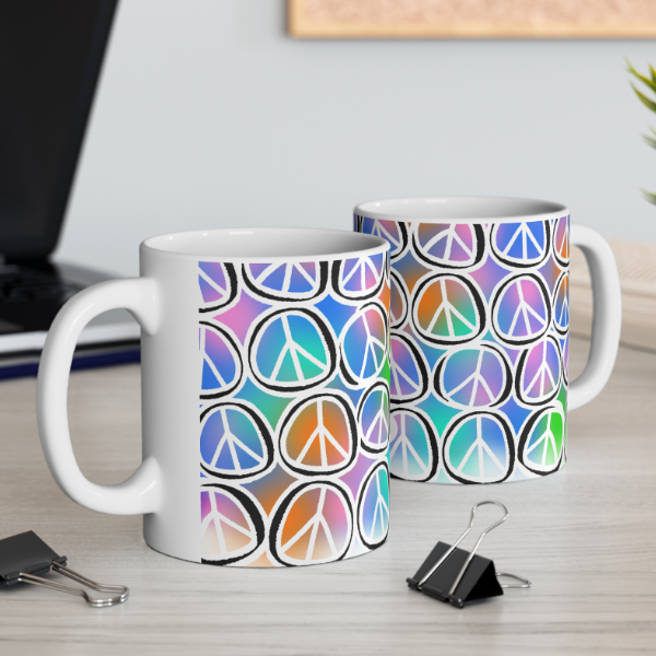 peace signs wholesale mug