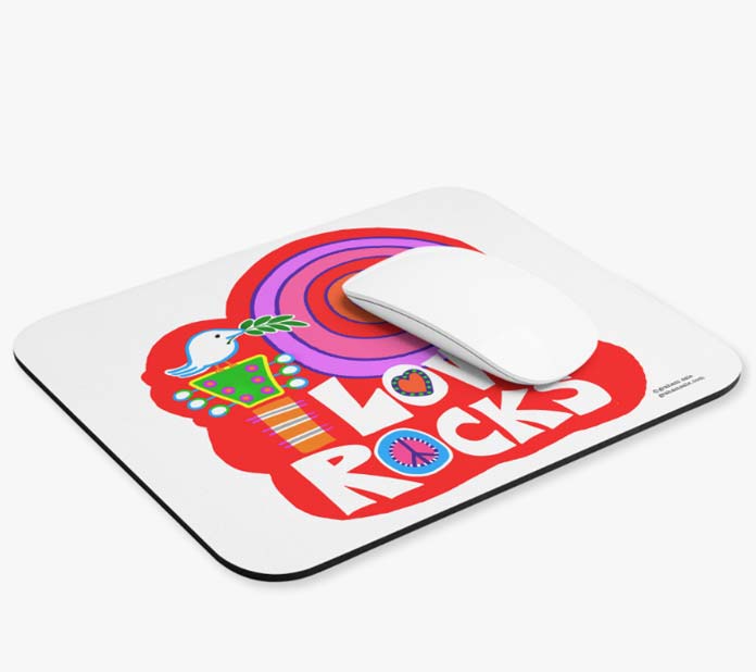 love rocks wholesale mousepad