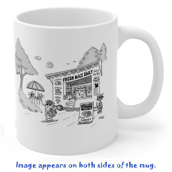 cat food truck mug wholesale