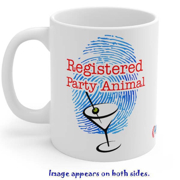 registered party animal mug wholesale