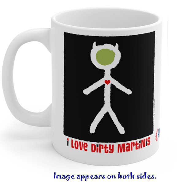 i love dirty martinis mug wholesale