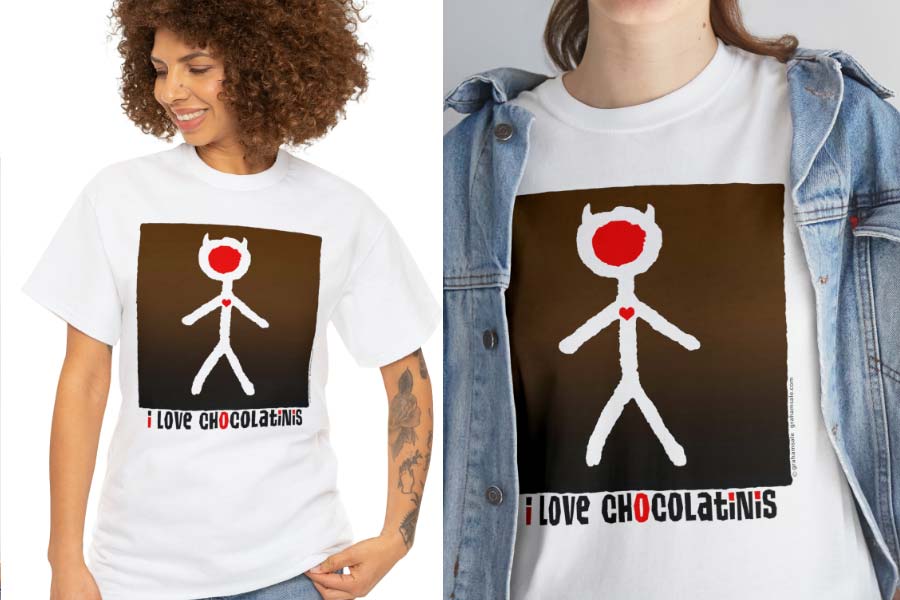 I love chocolatinis t-shirt wholesale