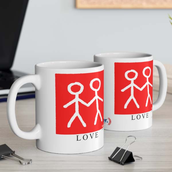 love figures wholesale mug