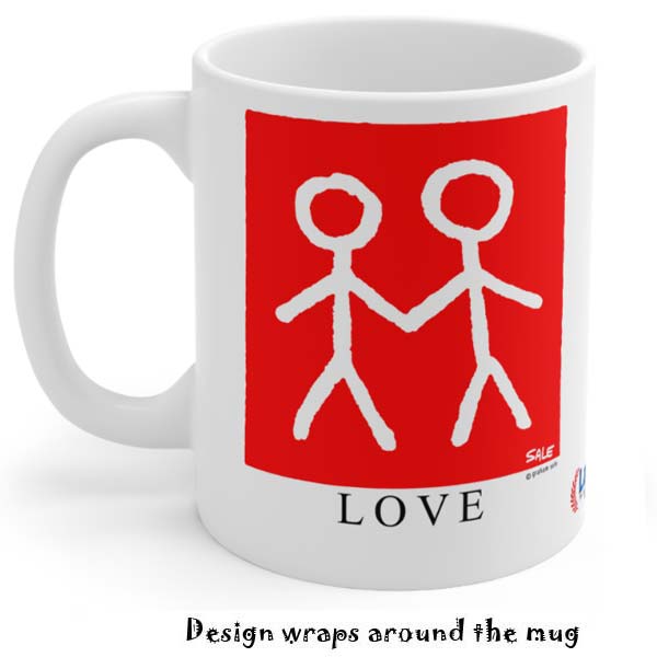 love figures wholesale mug