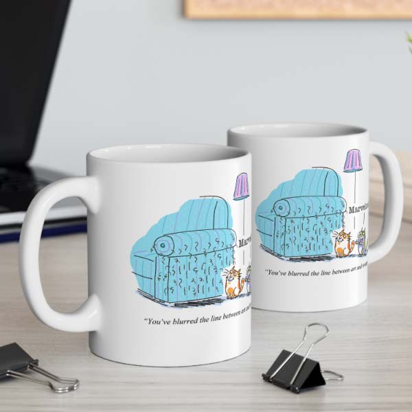 marvelous youve blurred the line between art and revenge mug wholesale