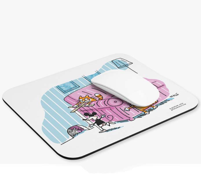 trickky kitties mousepad