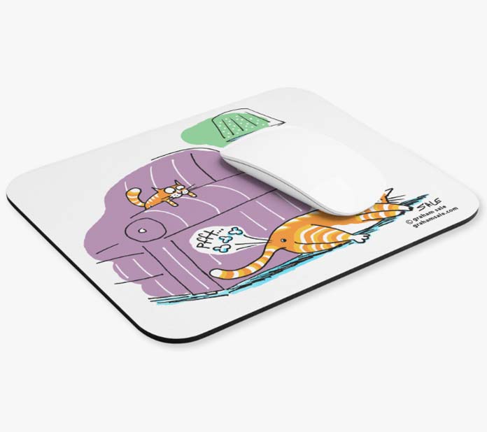 sleep farts mousepad