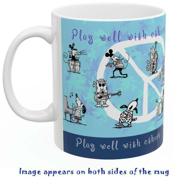 play well with others mug