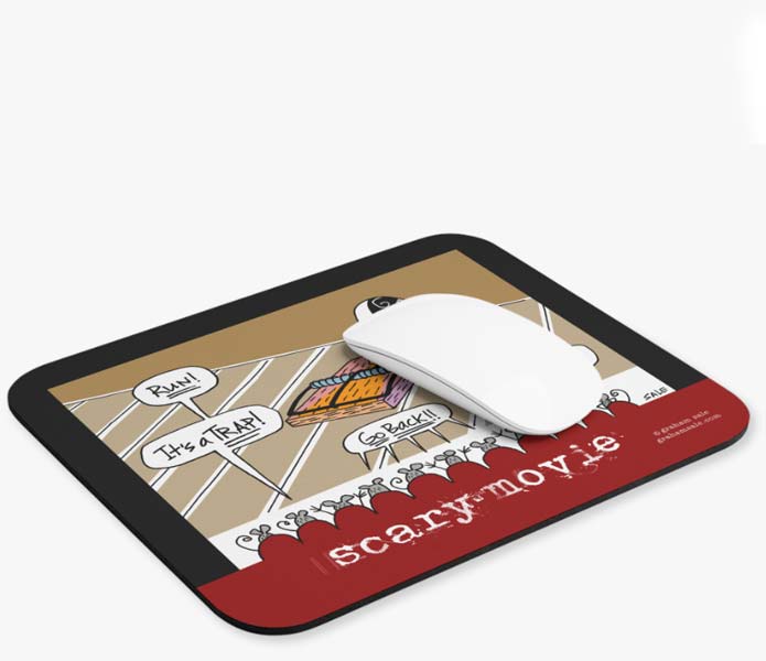 scary movie mousepad