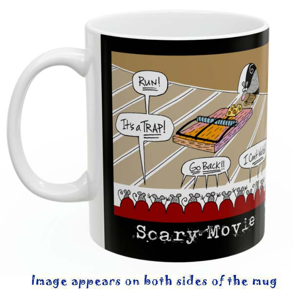 scary movie mug