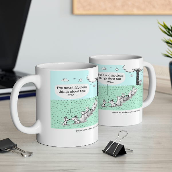 tree reservation mug