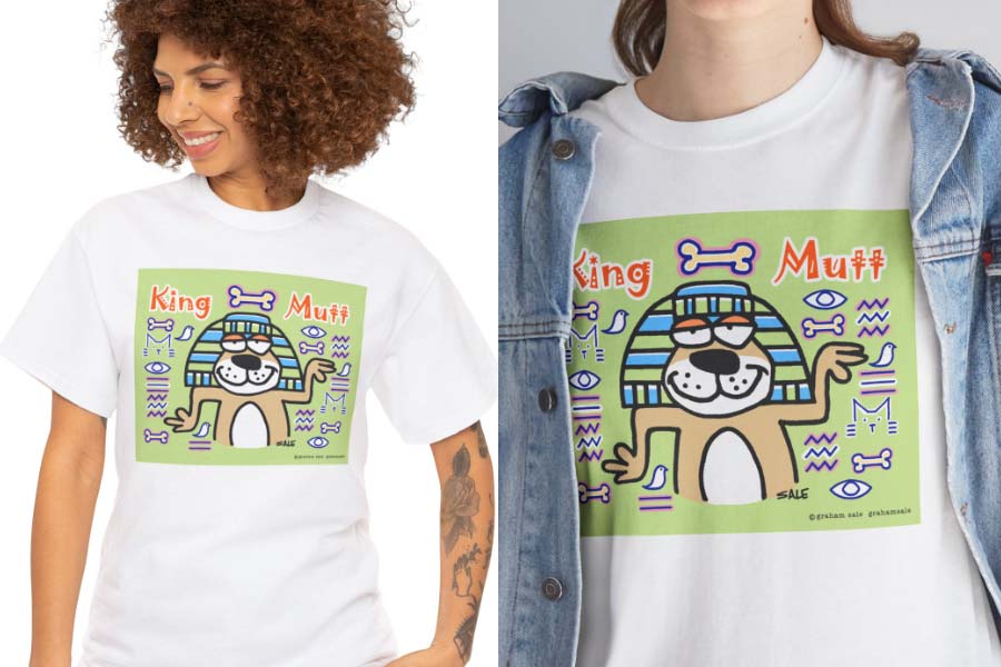 king mutt t-shirt