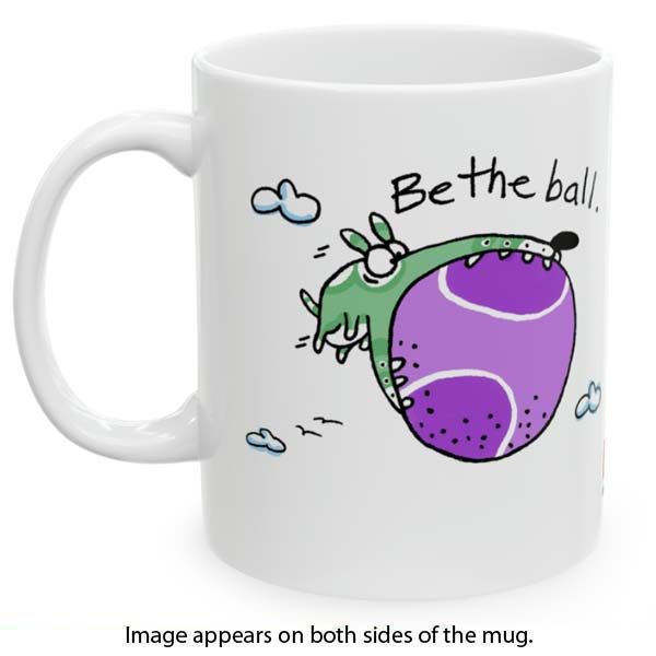 be the ball mug