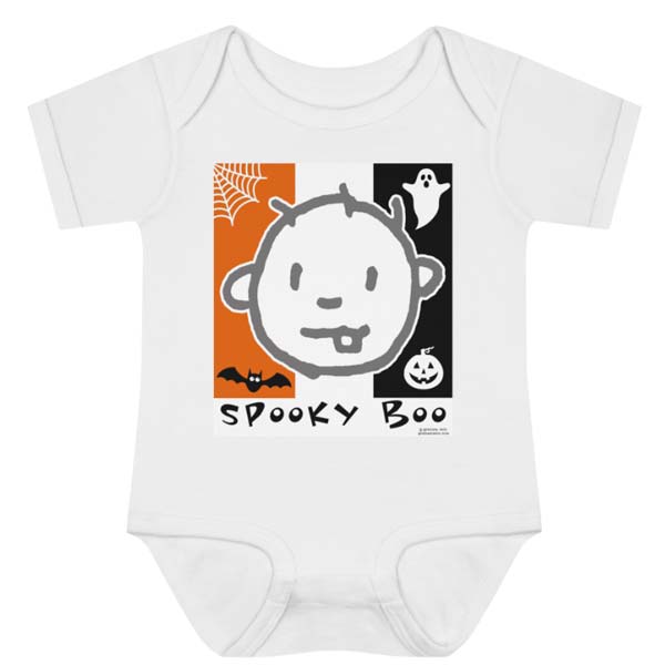 spooky boo onesie