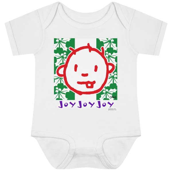 joy joy holidays onesie