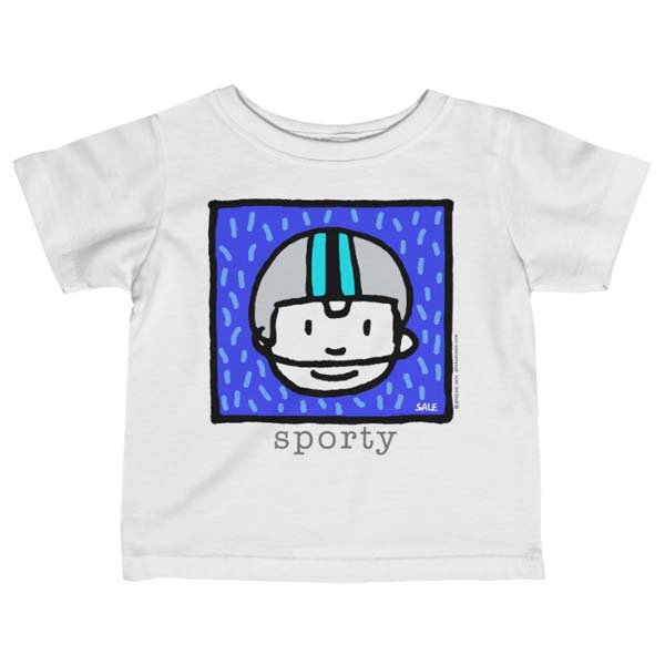 sporty football t-shirt