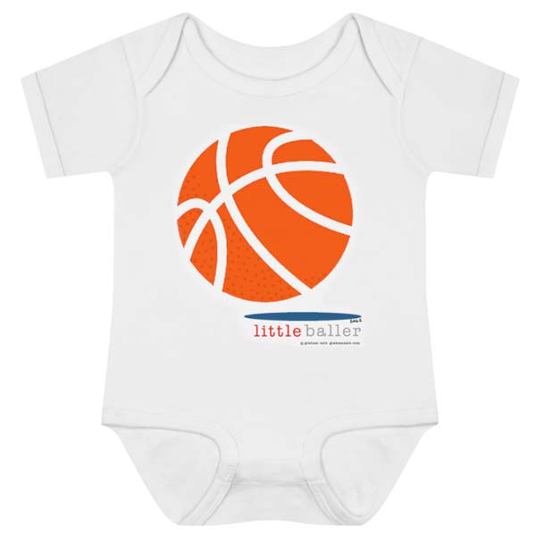 baller basketball onesie