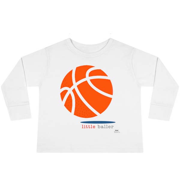 baller basketball long sleeve t-shirt