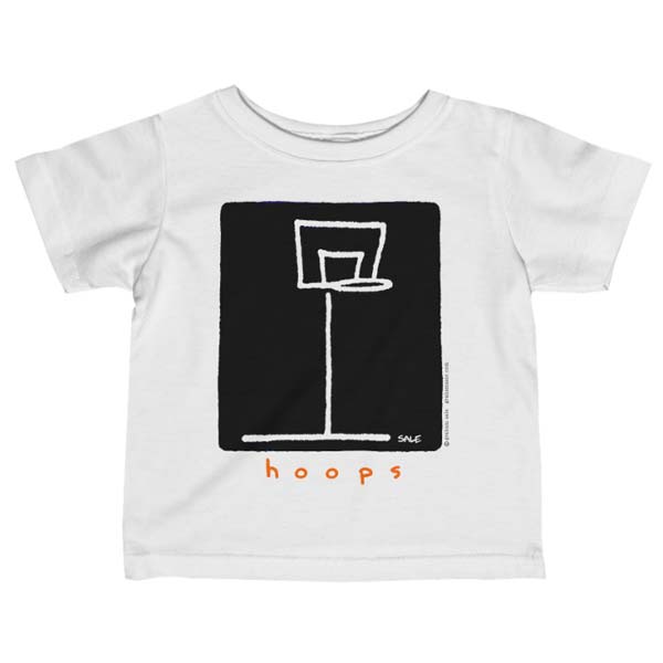 hoops black t-shirt