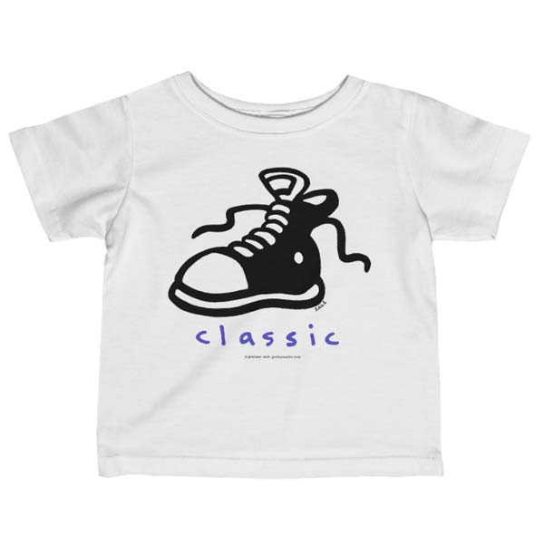 classic sneaker t-shirt