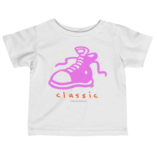 classic sneaker t-shirt