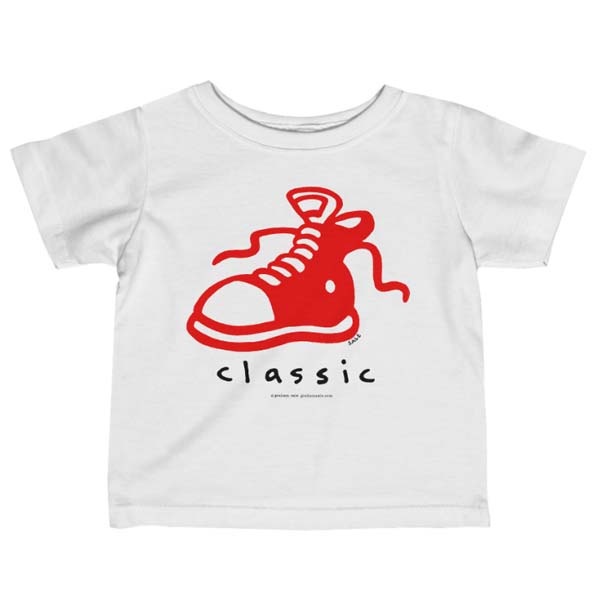 classic sneaker t-shirt