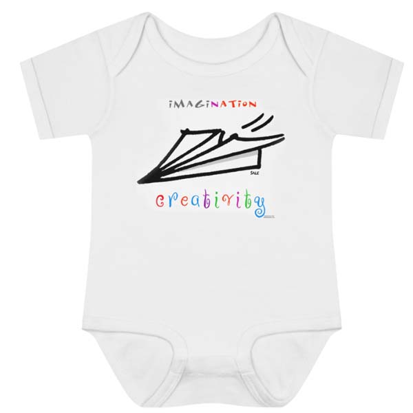 airplane creativity onesie