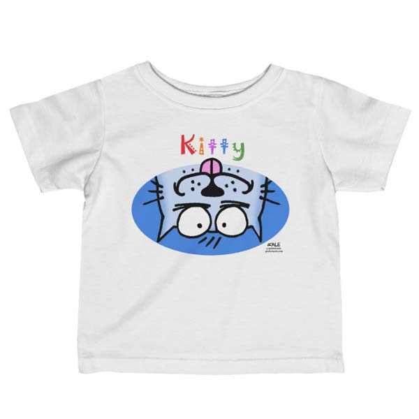 kitty face t-shirt