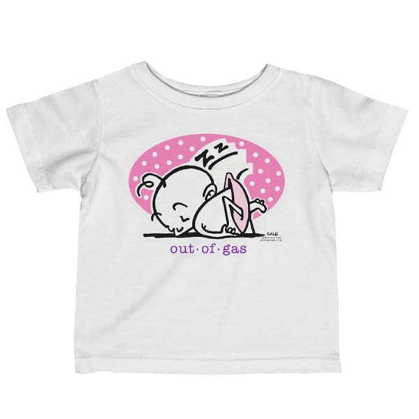 out of gas t-shirt