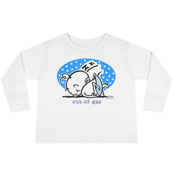 out of gas long sleeve t-shirt