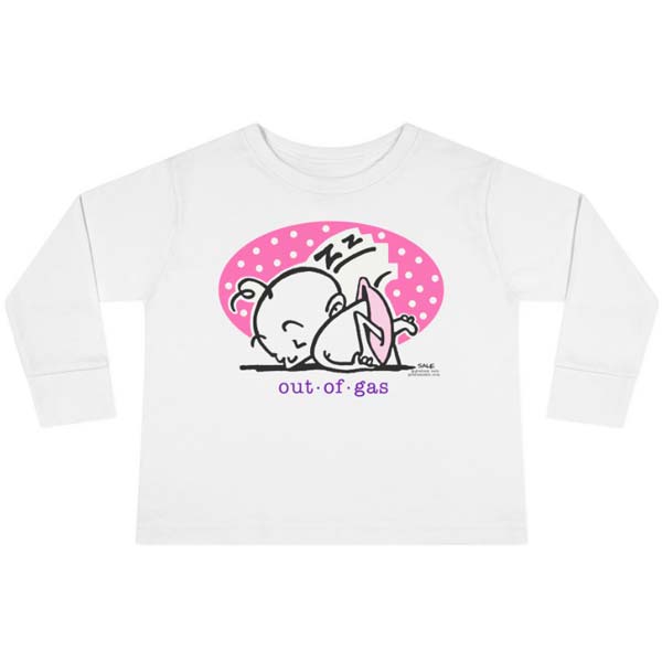 out of gas long sleeve t-shirt