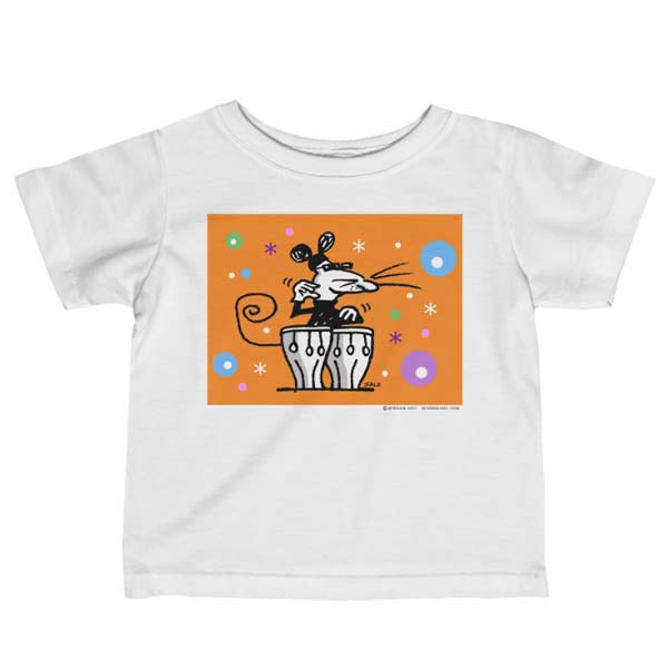 mouse bongos t-shirt